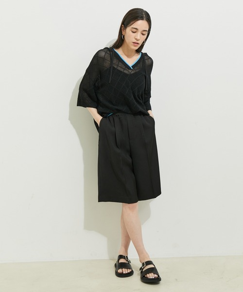「LE CERCLE par rope'」 半袖ニット FREE グレー系その他 レディース_画像7