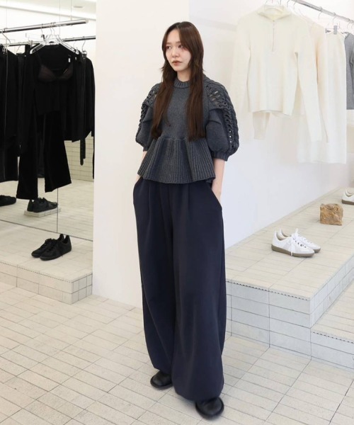 TODAYFUL ニット セーター Puffsleeve Knit Tops レディース