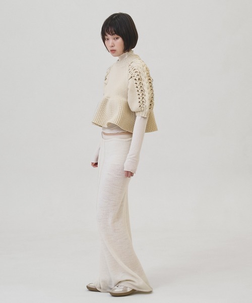 TODAYFUL ニット セーター Puffsleeve Knit Tops レディース