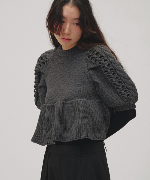 TODAYFUL Puffsleeve Knit Tops　アイボリー TODAYFUL(トゥデイフル) / Life's online store（ライフズ