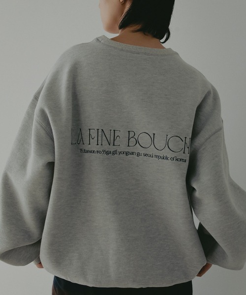 A part by（アパートバイ） トレーナー スウェット 「LA FINE BOUCHE