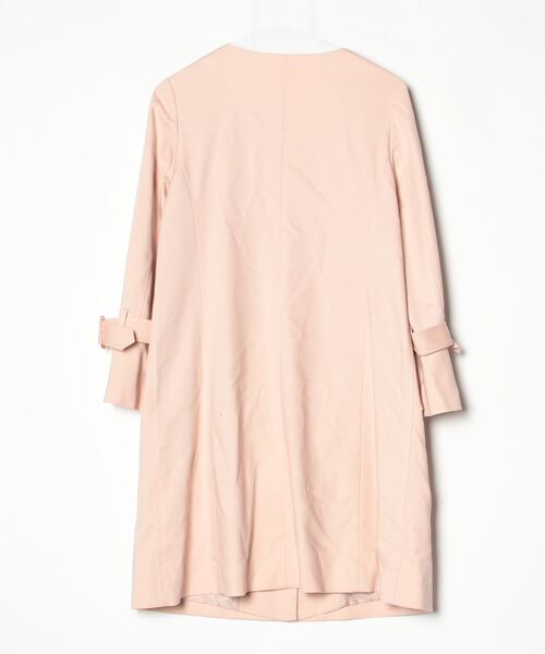 「UNIVERVAL MUSE」 ノーカラーコート 2 ベージュ レディース_画像2