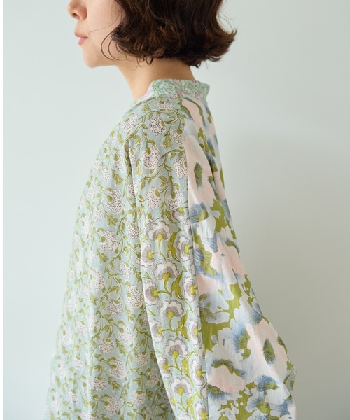 yuni ワンピース switching print kaftan ワンピース : ZOZOTOWN Yahoo