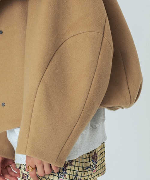 ROSE BUD（ローズバッド） コート アウター (mici)BIG STAND COLLAR