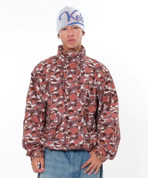 KEBOZ（ケボズ） コート ジャケット WASHED COTTON CONCEALABLE HOOD