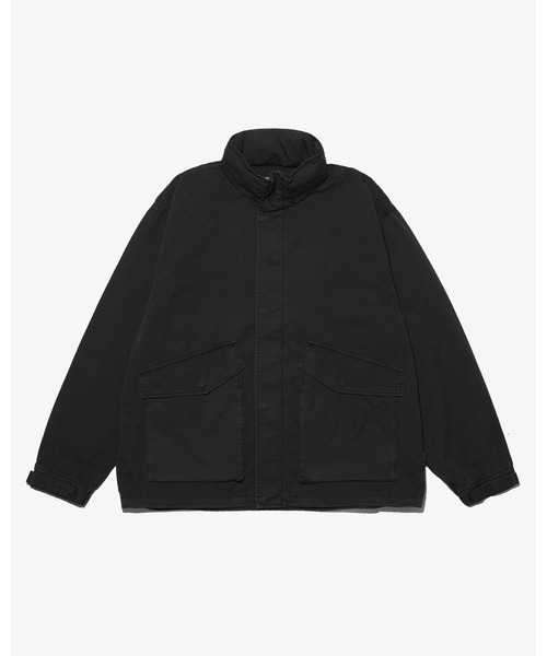 KEBOZ（ケボズ） コート ジャケット WASHED COTTON CONCEALABLE HOOD