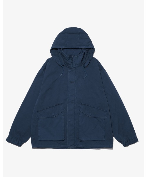 KEBOZ（ケボズ） コート ジャケット WASHED COTTON CONCEALABLE HOOD