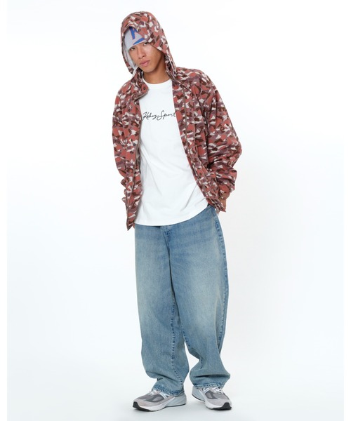 KEBOZ（ケボズ） コート ジャケット WASHED COTTON CONCEALABLE HOOD