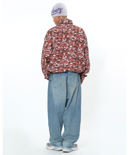 KEBOZ（ケボズ） コート ジャケット WASHED COTTON CONCEALABLE HOOD