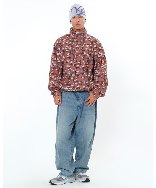 KEBOZ（ケボズ） コート ジャケット WASHED COTTON CONCEALABLE HOOD