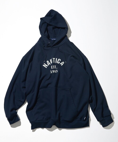 NAUTICA（ノーティカ） プルオーバーパーカー LARGE チャコールグレー