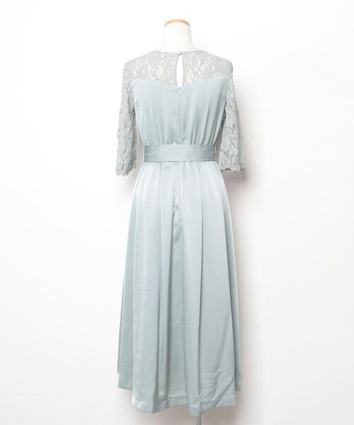 「GIRL」 半袖ワンピース S グリーン レディース_画像2