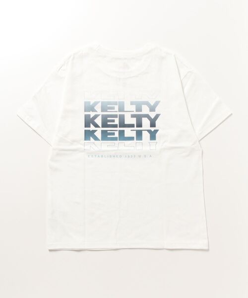 「KELTY」 半袖Tシャツ M ブラック レディース_画像2