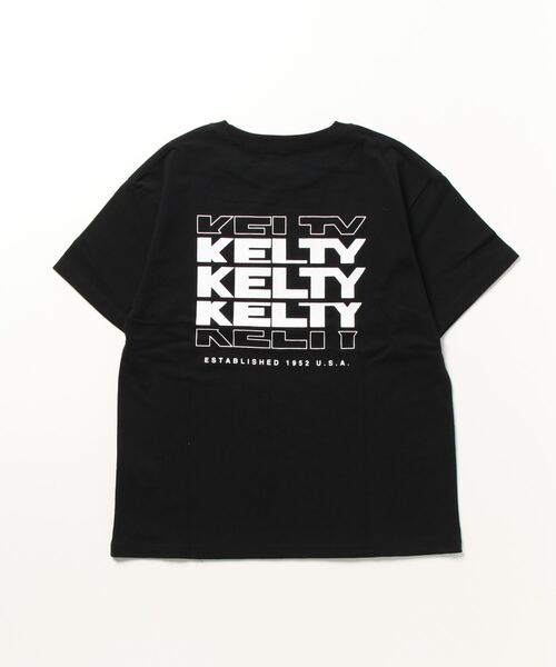 「KELTY」 半袖Tシャツ M ブラック レディース_画像3
