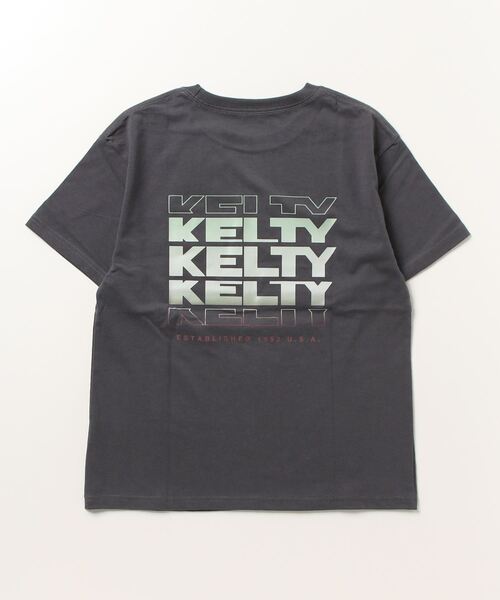 「KELTY」 半袖Tシャツ M ブラック レディース_画像6