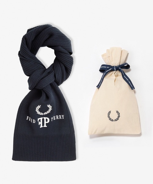 FRED PERRY（フレッドペリー） マフラー 「ZOZO限定」Monogram Scarf