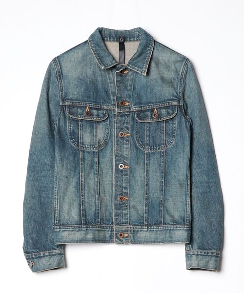 wjk デニムジャケット SMALL ブルー メンズ : ZOZOTOWN Yahoo!店