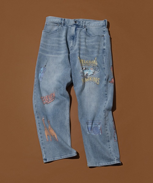 ENDRECHERI ジーンズ UPSIDE DOWN JEANS メンズ レディース : ZOZOTOWN