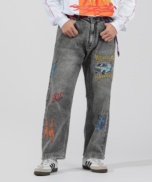 ENDRECHERI ジーンズ UPSIDE DOWN JEANS メンズ レディース : ZOZOTOWN