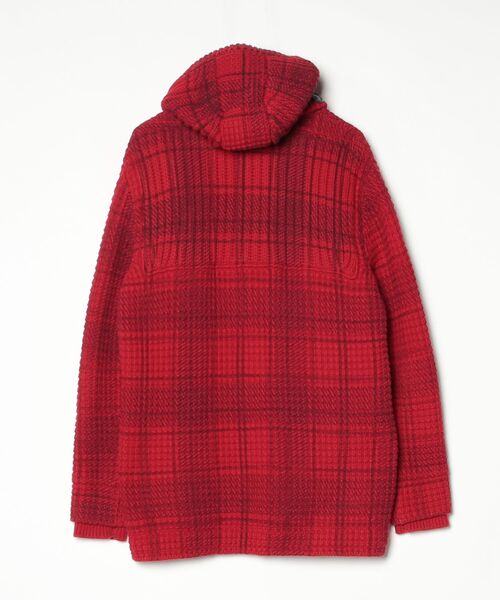 「BARK」 ダッフルコート L レッド レディース_画像2