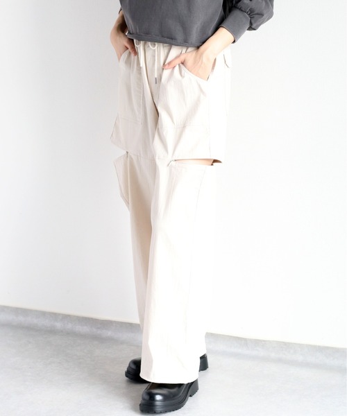 「cepo」 イージーパンツ M ブラック レディース_画像5