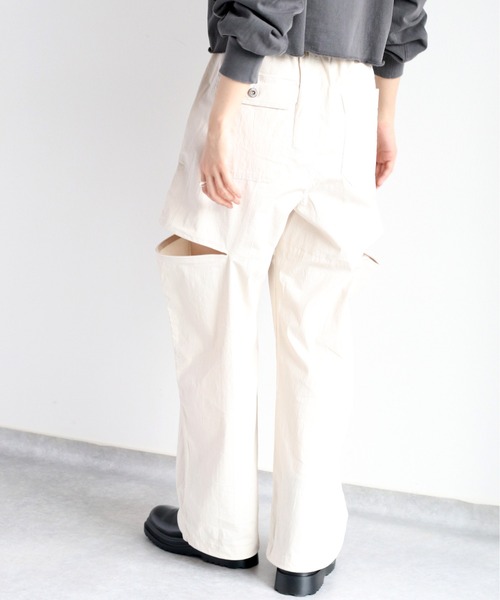 「cepo」 イージーパンツ M ブラック レディース_画像7