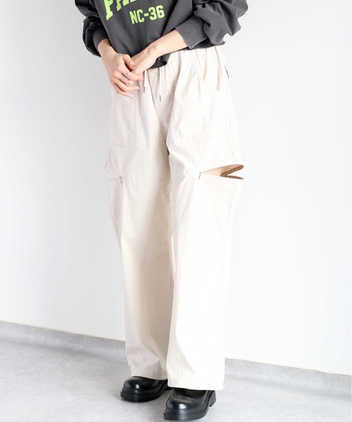 「cepo」 イージーパンツ M ブラック レディース_画像8