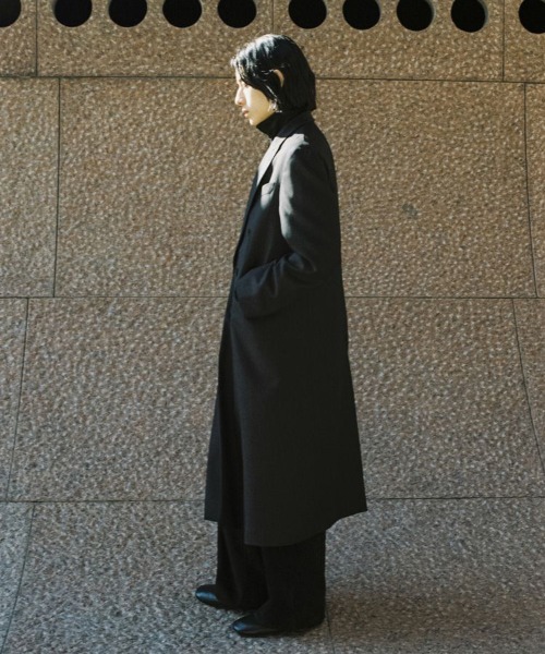 LIDnM（リドム） チェスターコート コート DOUBLE BREASTED CHESTER