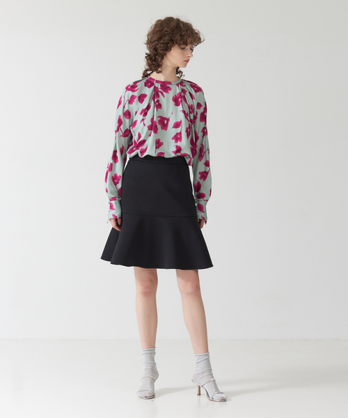 「DESIGNWORKS」 フレアスカート 38 ブラック レディース_画像10