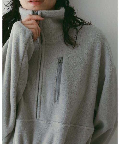 anuke（アンヌーク） オールインワン Fleece Halfzip Combinaison