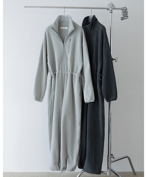 サロペット・オーバーオール・オールインワン Fleece Halfzip Combinaison anuke（アンヌーク） オールインワン Fleece Halfzip Combinaison
