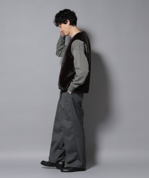 NANO universe（ナノ・ユニバース） ダウンベスト ベスト 「西川ダウン