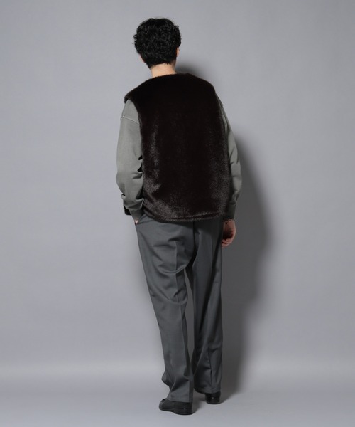 NANO universe（ナノ・ユニバース） ダウンベスト ベスト 「西川ダウン