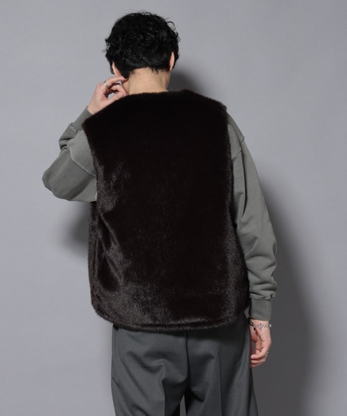 NANO universe（ナノ・ユニバース） ダウンベスト ベスト 「西川ダウン