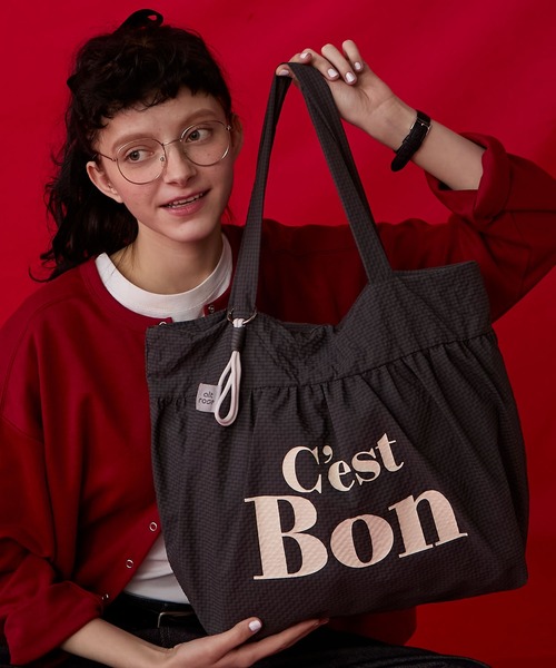 BONLECILL Marche トートバッグ 「BONLECILL Marche」チャーム付きバイ
