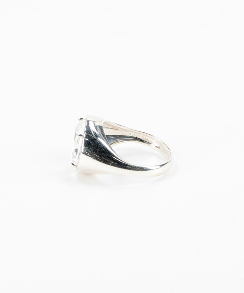指輪 リング Round crystal ring/ラウンドクリスタルリング レディースの画像