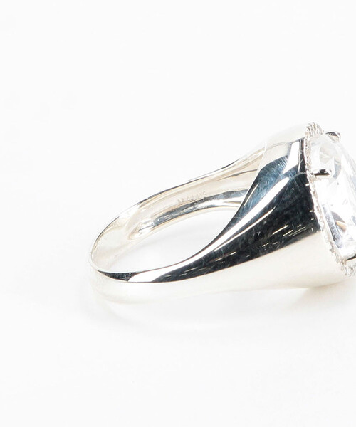 指輪 リング Round crystal ring/ラウンドクリスタルリング レディースの画像