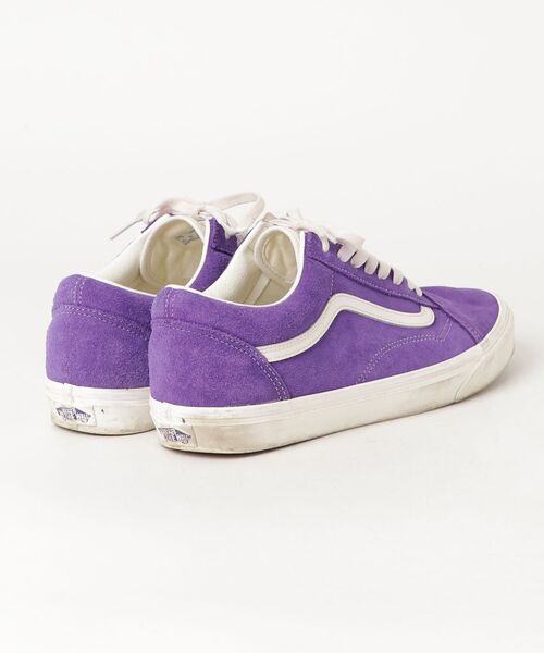 「VANS」 ローカットスニーカー 29cm パープル メンズ_画像2