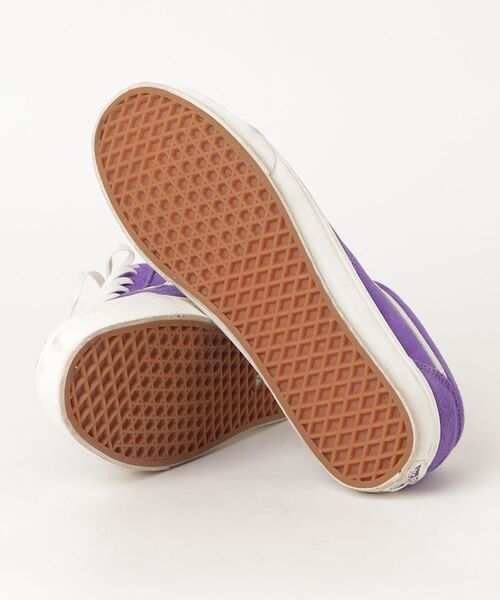 「VANS」 ローカットスニーカー 29cm パープル メンズ_画像3