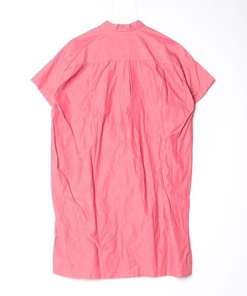 「ZUCCa」 シャツワンピース M size ピンク レディース_画像2