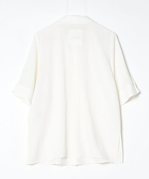 「mici」 半袖シャツ ONE SIZE ホワイト レディース_画像2