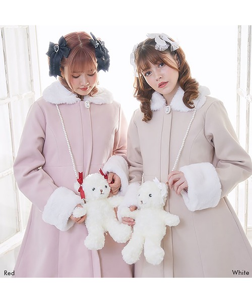 「DearMyLove」 ショルダーバッグ FREE レッド レディース_画像2