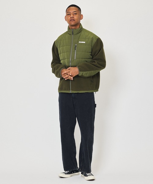 XLARGE（エクストラ ラージ） ブルゾン L オリーブ メンズ : ZOZOTOWN