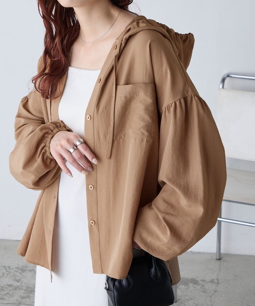 BONLECILL（ボンルシール） uvカット ブラウス シャツ 「UVカット率97