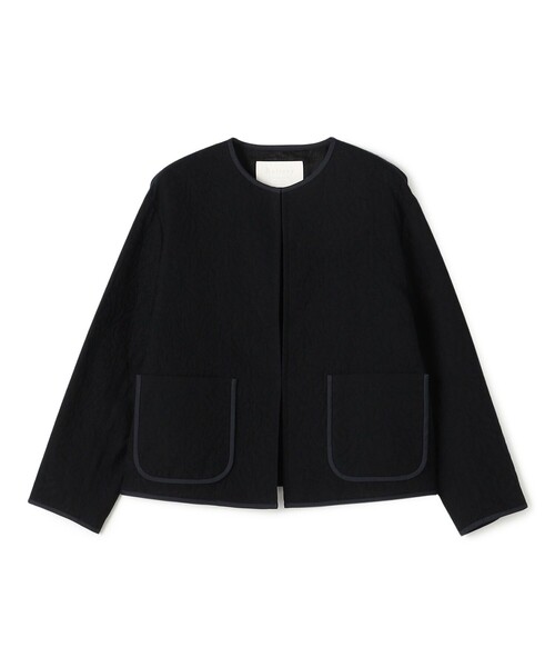 Billsey ノーカラージャケット 黒 Ballsey（ボールジィ） ジャケット ノーカラージャケット 「WEB先行