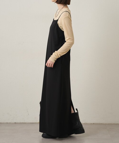 「Omekashi」 キャミソールワンピース 38 ベージュ レディース_画像5