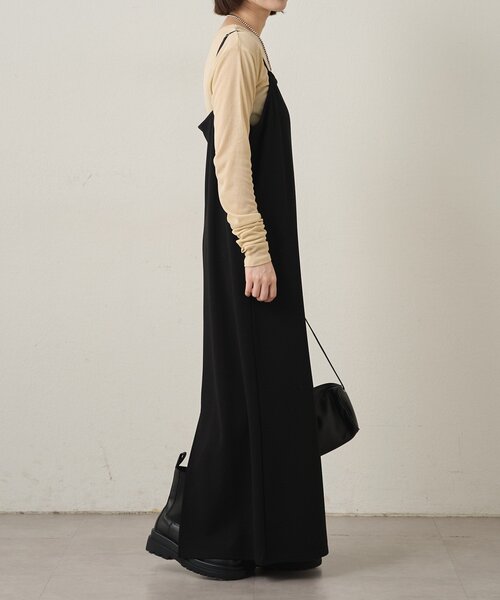 「Omekashi」 キャミソールワンピース 38 ベージュ レディース_画像7