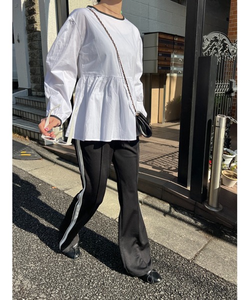 「WC」 イージーパンツ FREE グリーン レディース_画像5