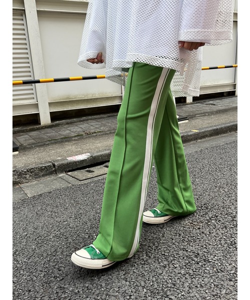 「WC」 イージーパンツ FREE グリーン レディース_画像9