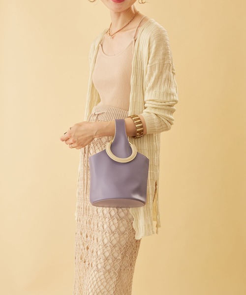 「HASHIBAMI」 ハンドバッグ FREE ブラック レディース_画像5